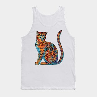 Fauvist Cat Tank Top